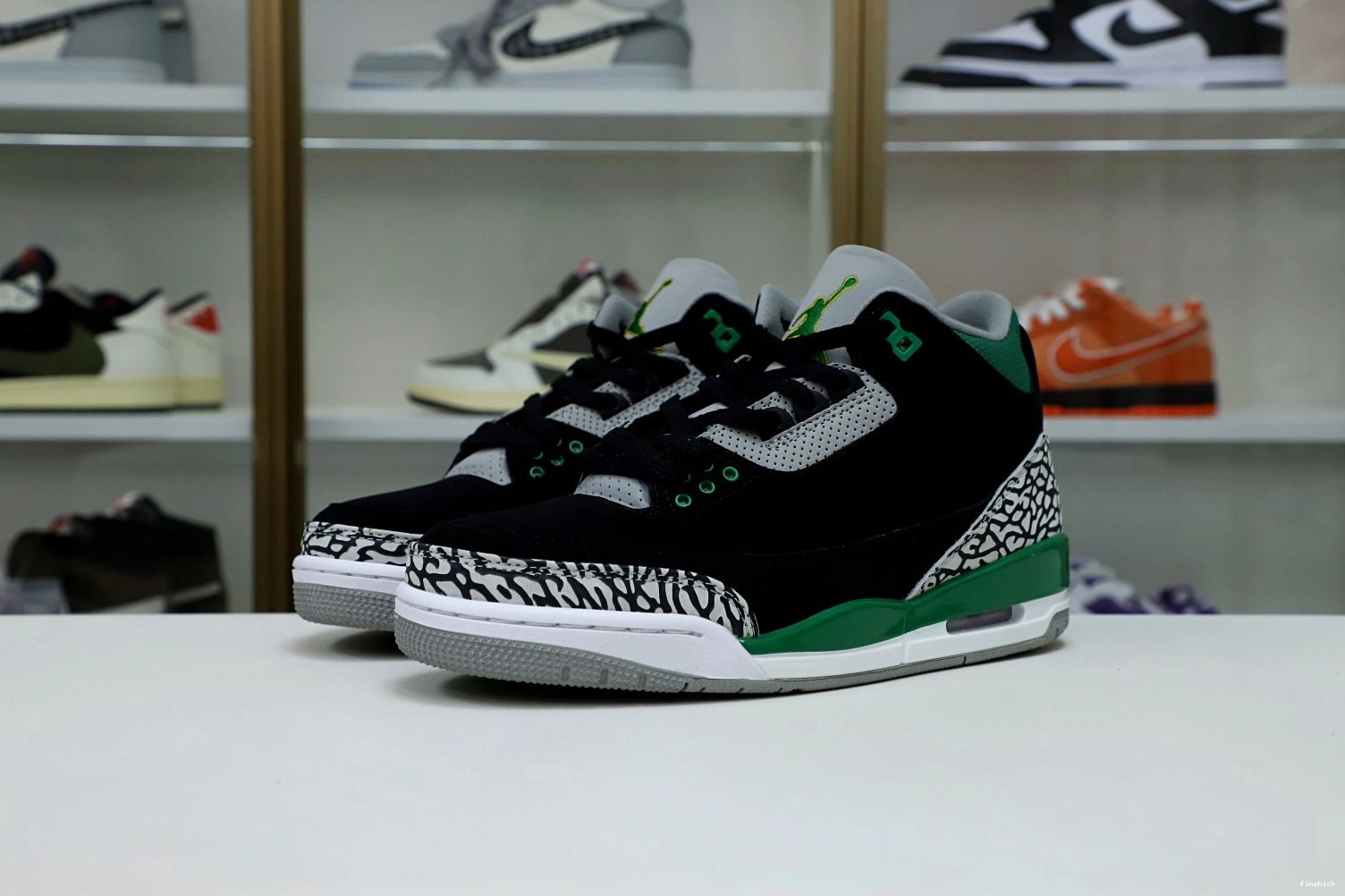 JORDAN AIR PINE GREEN 3 1005
